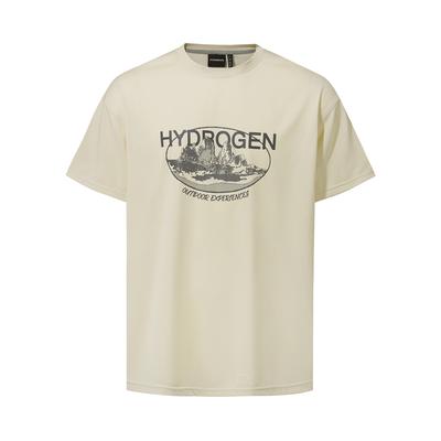 HYDROGEN Uni Circular Graphic Short Sleeve T-Shirt