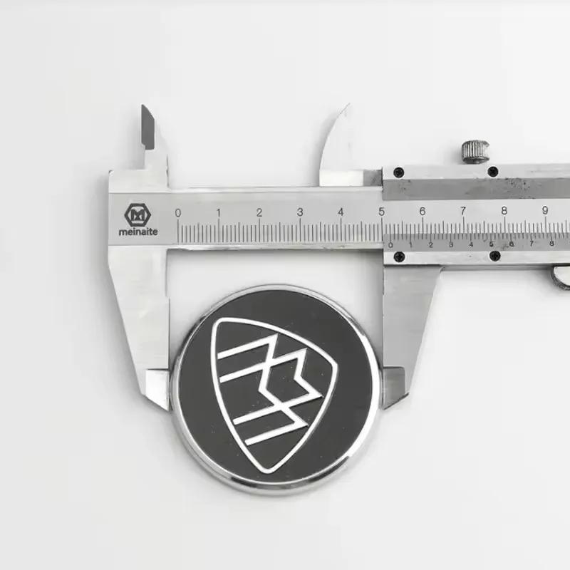 Car Wheel Cap Steering emblem Shell Sticker Chrome Emblem For Maybach Hood Lay Stand Logo S500 S600 V12 Side Fender Trunk Badge1 gos0