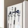 Magnetic Broom Rack-Metal Garden Tool Organizer-Mount Garage Organizers-Magnetic Hook S-Shaped-Ideal For Garages,Refrigerators, Kitchens, Pantries