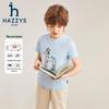 HAZZYS Unisex Kids' Lightweight Short Sleeve T-Shirt