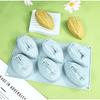 Stampo in Silicone Grande per Budino Mousse Mandorla/Pistacchio/Nocciola/Chicchi di Caffè Stampo Fai da Te per Cioccolato Gelato Strumenti per Decorare Torte