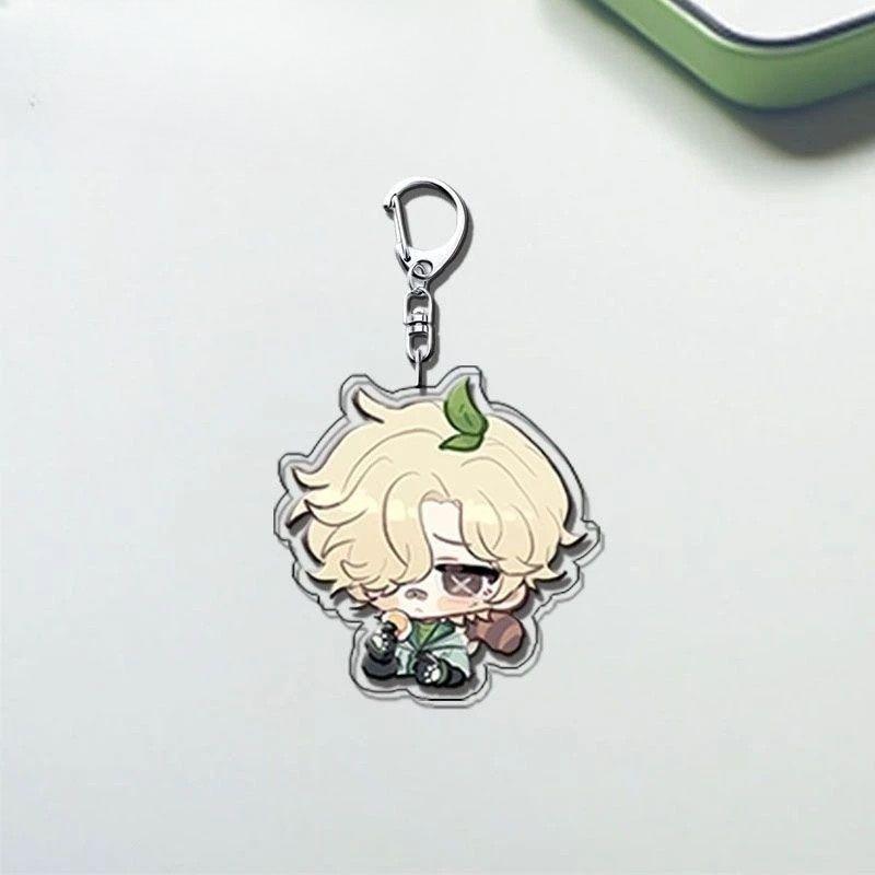 Cartoon Identity V Anime Character Prisoner Encapsulation Acrylic Keychains Woman Bag Pendant Decoration Fan Christmas Gift