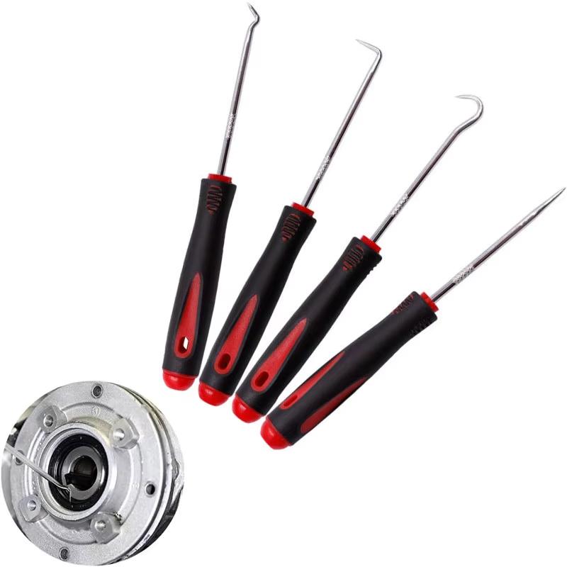 

Auto Vehicle Oil Seal Screwdriver Set O-Ring Gasket Remover Workshop Pick Hook Tool for Car Tire Gravel Cleaning