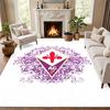 ACF Fiorentina Carpet Door Mat for Living Room or Bedroom Protective Mat Under Chair Office Decoration Christmas Gift Birthday Present