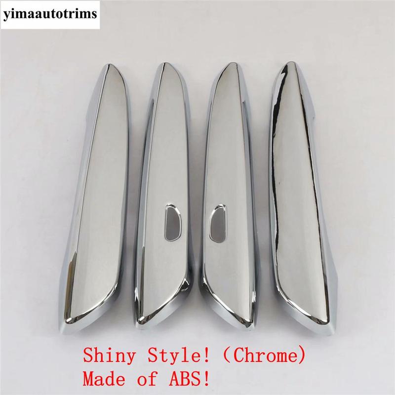 For Mazda 3  - 2025 Car Door Handle Decoration Protection Cover Trim ABS Chrome / Carbon Fiber Look Accessories Exterior Kit