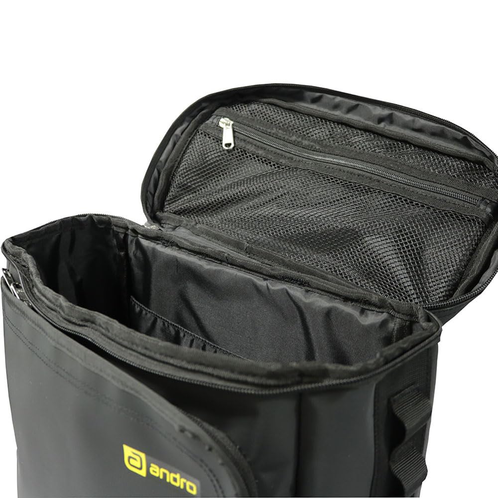 Andro Table Tennis Backpack, High-End, Black