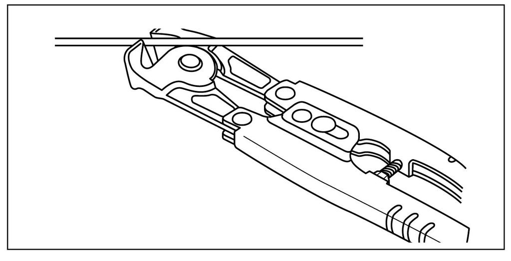 Three Peaks Giken Green End Cutter 200mm 3.peaks EC-200