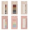 200 Sheets/Pcs PET Flags Tabs Page Markers Paper Index Bookmark Sticky Notes Office Supplies Stationery