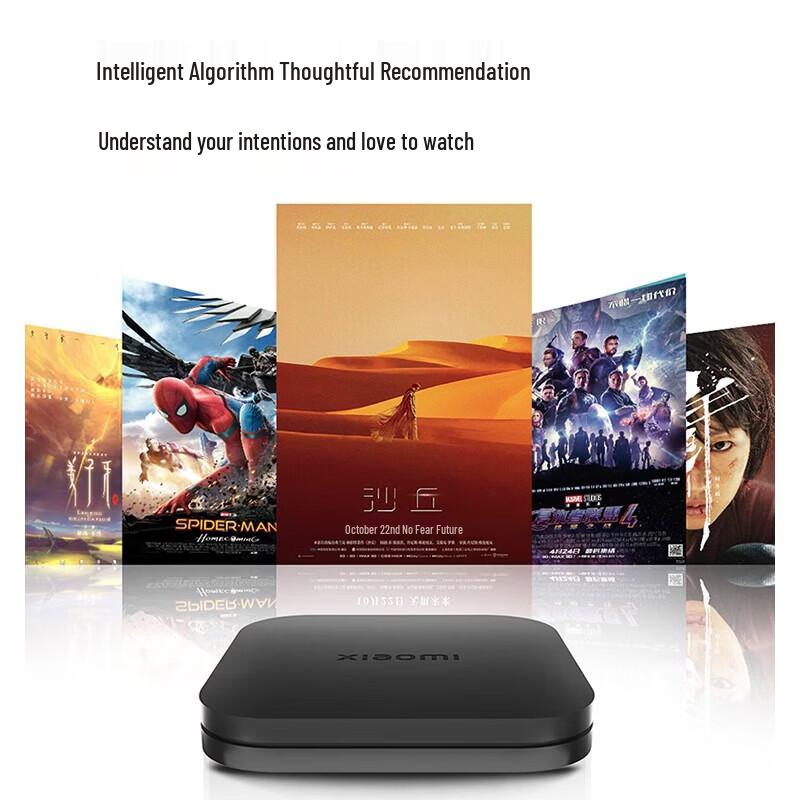Xiaomi MI Box 4S MAX 4K Chytrý hlasový TV Box