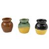 2/3Pcs Mini Ceramic Porcelain Vases Succulent Flower Pots for 45669 Dollhouse
