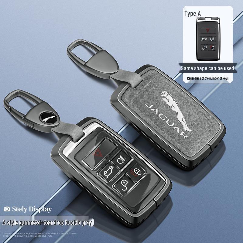 Jaguar Key Cover: Fits XFL, XEL, E-Pace, F-Pace, F-Type, I-Pace, XJ, XE - Women's Protective Car Shell