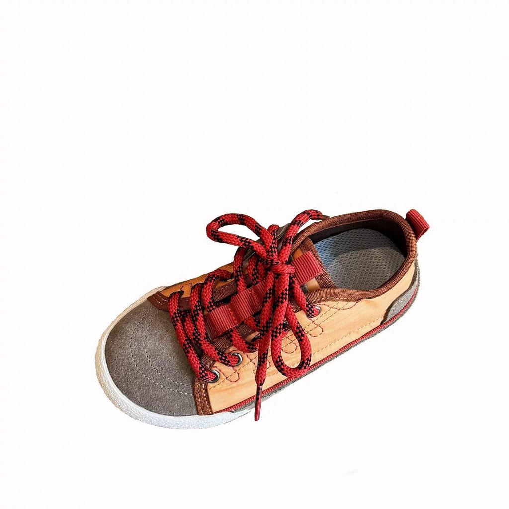 Autumn 2026 Korean Style Candy Color Canvas Shoes for Kids - Soft Sole Board Shoes for Boys and Girls
