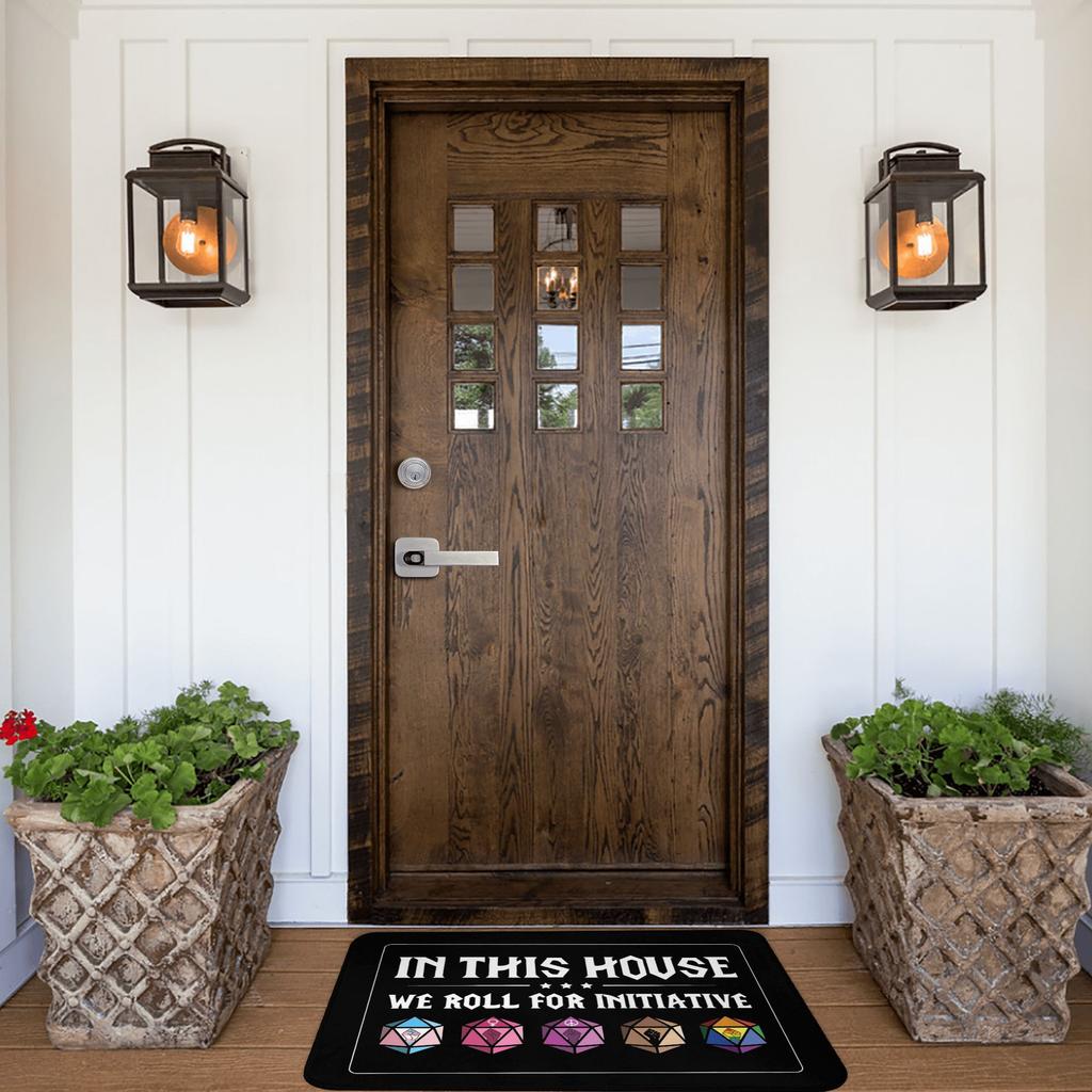 Dnd Game House Initiative Front Floor Door Entrance Mat Outdoor Kitchen Bath Doormat Living Room Carpet Rug