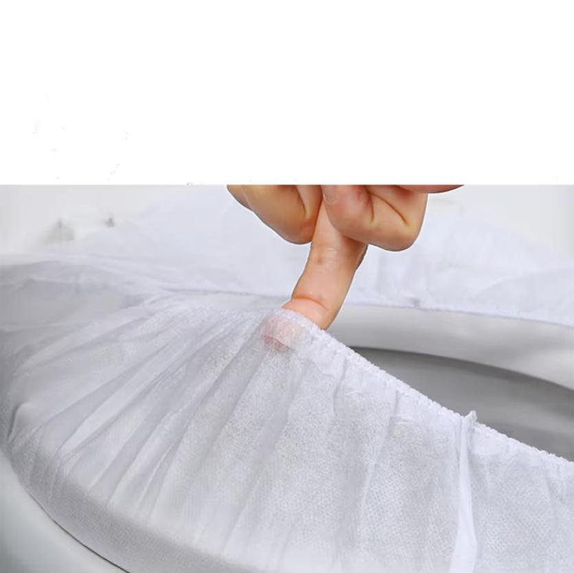 10 Pieces/lot Disposable Toilet Seat Cushion Set Travel Seat Toilet Cover Travel Hotel Waterproof New Travel Toilet Cover