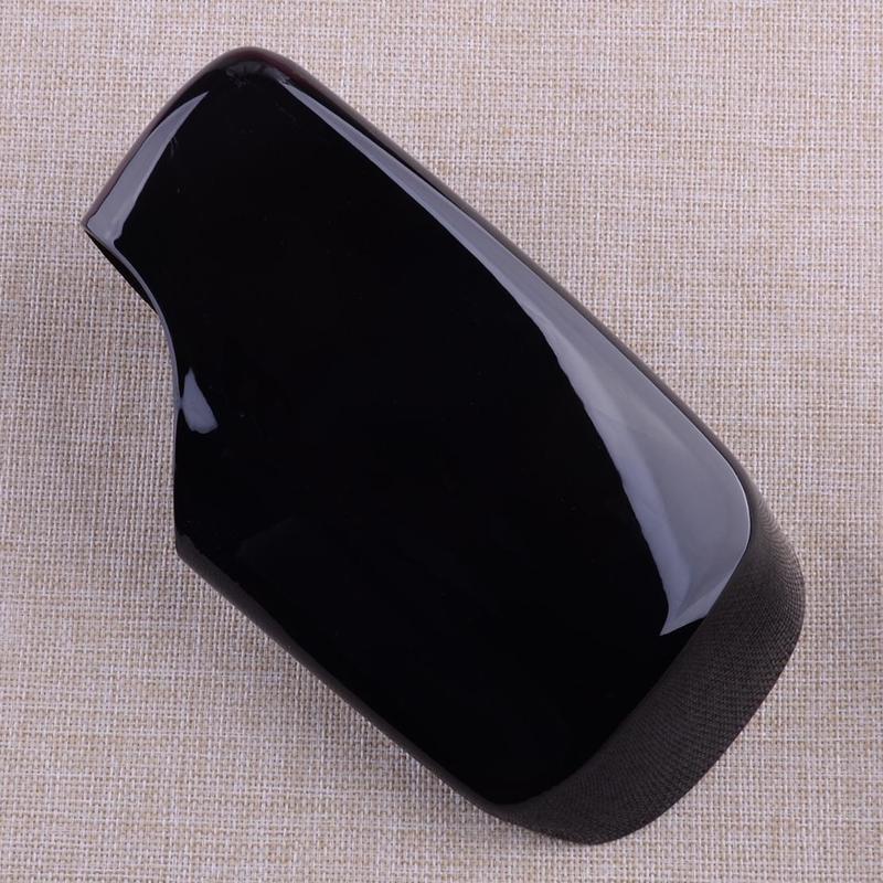 51168238375 Front Left Side Rearview Mirror Cover Cap Fit for BMW 3 Series E46 Sedan Hatchback Touring 2001-2005 Glossy Black