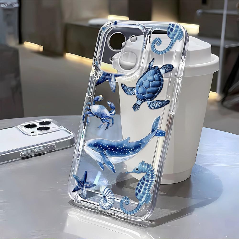 

Cute Turtle Shockproof Phone Case For iPhone 15 Cases iPhone 16 Pro Max 14 13 12 11 XS X XR 7 8 Plus Cover For iPhone X or XS