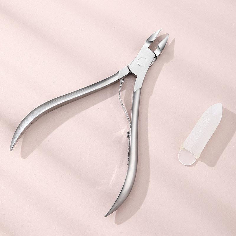 Edelstahl Nagelhautzange D501: Tragbare Zange zum Entfernen von Finger- und Zehennagelhaut sowie Hühneraugen, Nagelkunstwerkzeug.