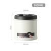 Coffee Bean Vacuum Sealed Tank 304 Stainless Steel Press type Vacuum Grain Tea Nut Storage Sealed Cans Kitchen Crisper box
