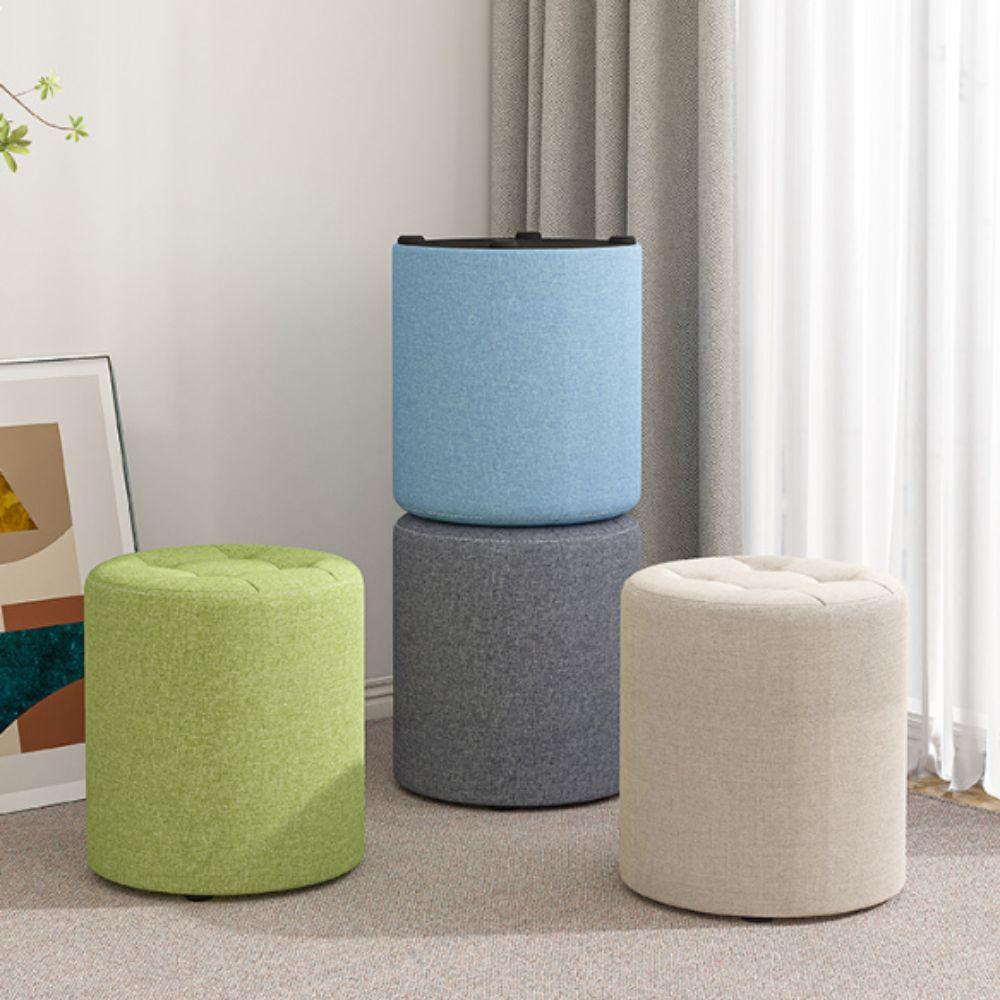 Soft Low Stool Portable Footrest Home Decor Foot Stool  Sofa Footrest