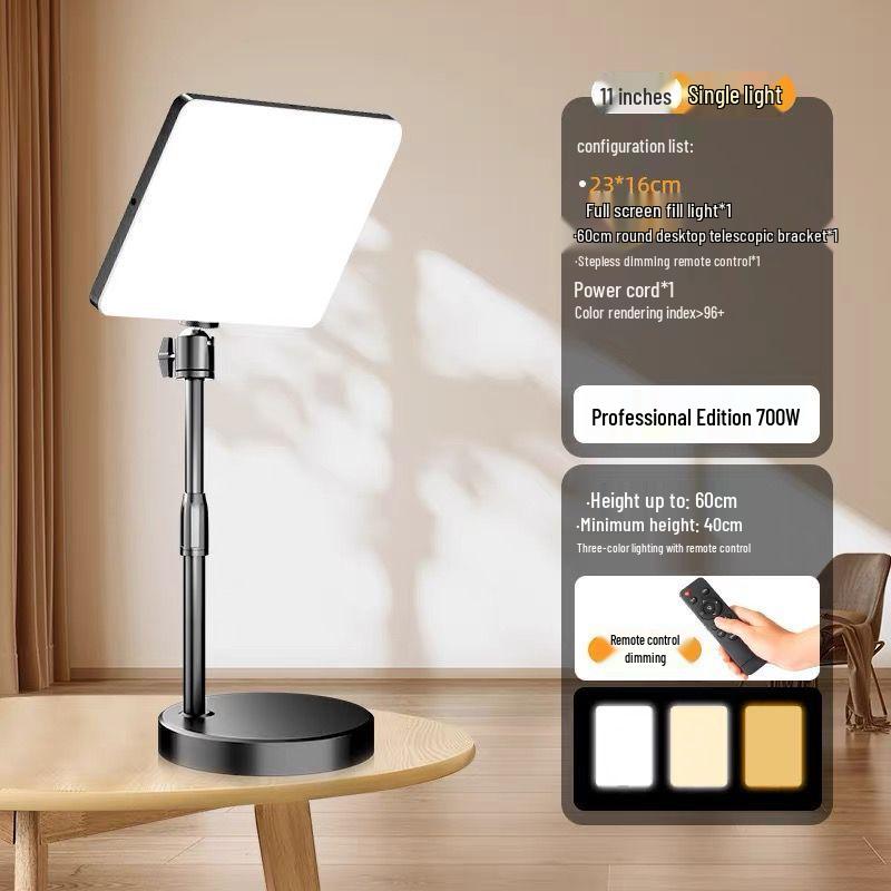 Portable LED Fill Light for Influencers & Photographers: Enhance Beauty with Skin-Softening Filter