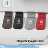 Car Glasses Clip Sun Visor Sunglasses Ticket Card Holder For Citroen C5X e-C4 X e-C3 C4 C3 C5 C-Elysee C-Crosser Berlingo C1 C6
