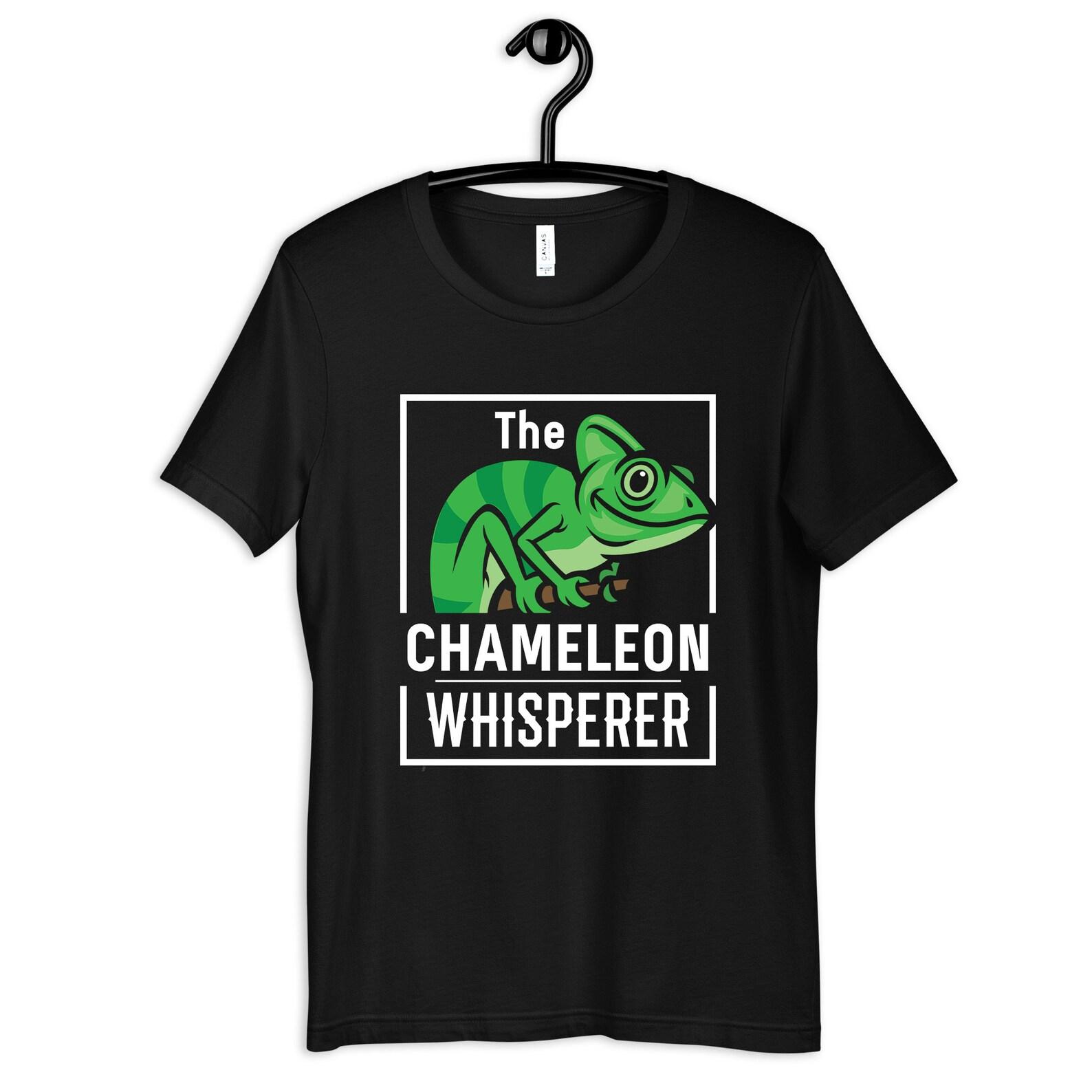Chameleon Whisperer Shirt, Funny Chameleons T-Shirt, Kids Tee, T-shirt, T-shirt, Tank Top,T-shirt 2XL