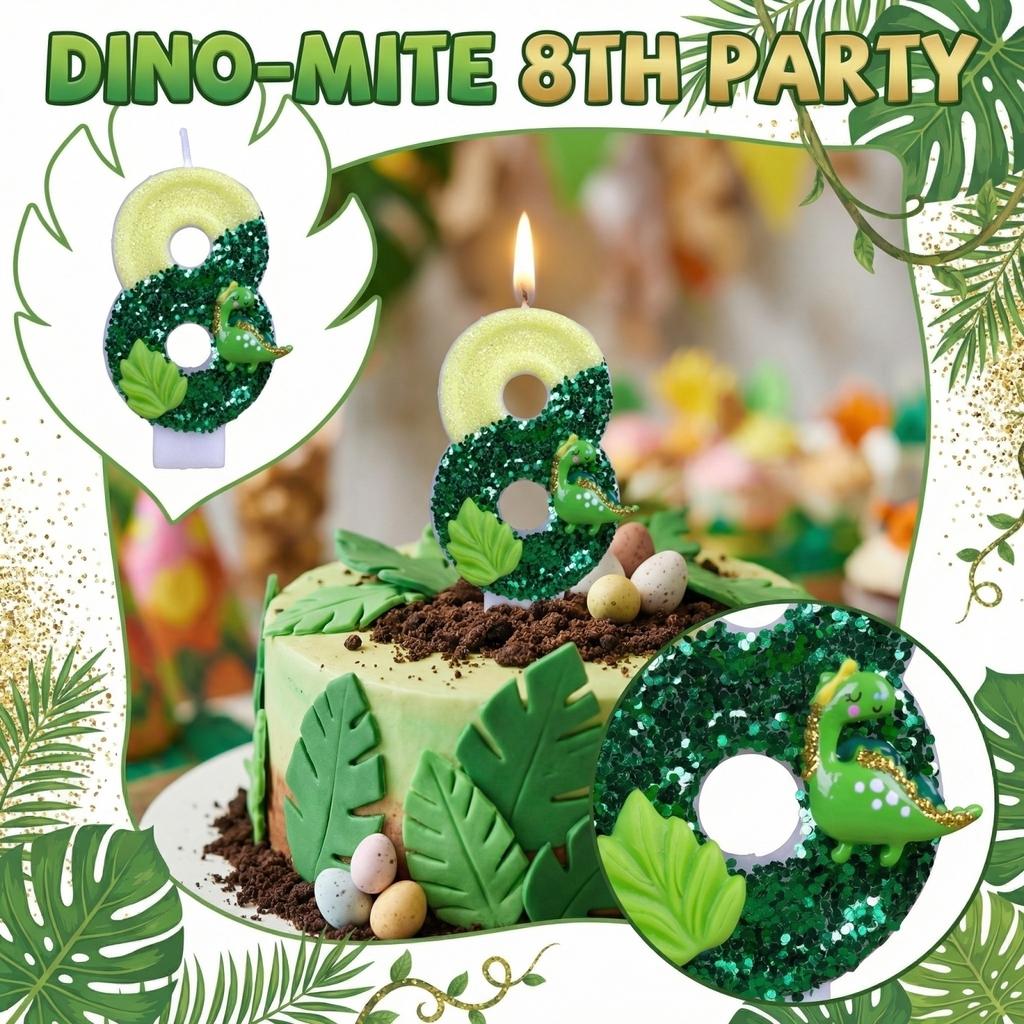 Fashion Cartoon Creative Birthday Candles Party Digital Candles