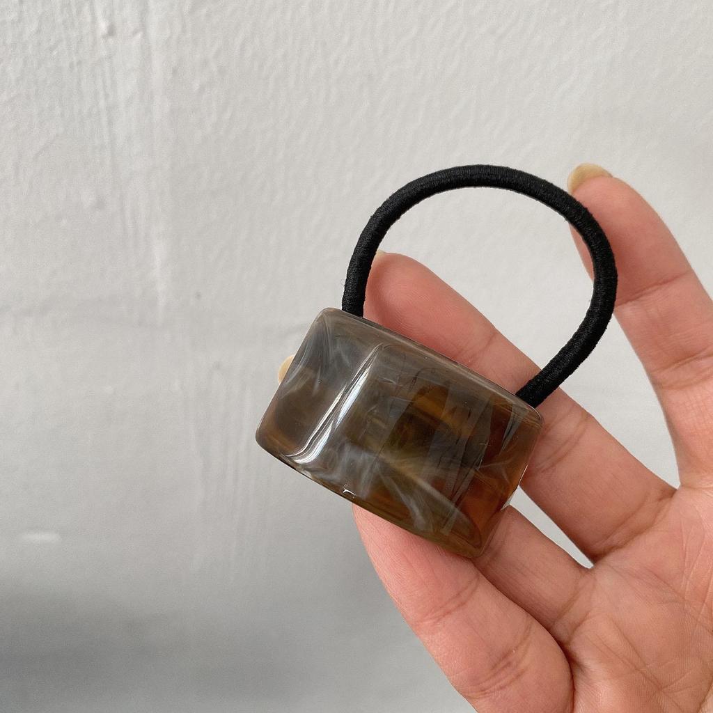 Dongdaemun Retro Marmor Geometrische Schleife Haarband