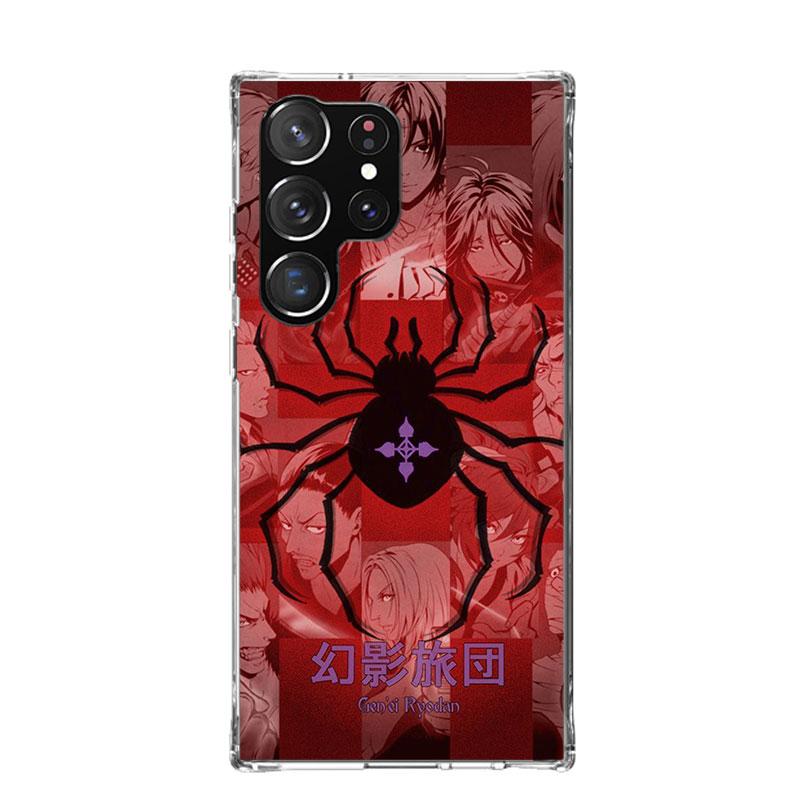 Huner X-Hunters Chrollo Shizuku Phone Case For Samsung Galaxy S26 Ultra S23 S24 S25 Edge S20 FE S21 S22 Plus Soft Print Shell Co
