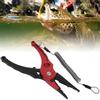 Stainless Steel Red Black Lightweight Convenient Fishing Plier Scissors Fish Grip Tackle Tool