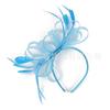 Popular Bridal Mesh Headgear Photo Bow Hair Accessories Jockey Club Feather Hairpin Head Flower