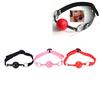 Newstrap Head And Mouth Ball Gag Harness Restraint Sexy Leather Toy Set