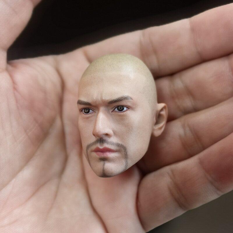 1/6 Soldier Figure: Asian Star Takeshi Kaneshiro Bald & Bearded Head Sculpt