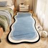 Bedside Carpet Bedroom Bedside Carpet Winter Children's Room Dirt Resistant and Non Slip Thick Floor Mat