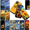 Soft Cover for Xiaomi Redmi 15 15C A3 A4 A5 9A 9C NFC Note 9 8 9T 8T Pro Casing Phone Case Sunflower Starry Night Van Gogh