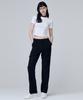 Marop 2140 Stretch Slim Bootcut Pants (Black)