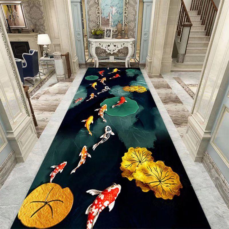 Corridor Hallway Rugs and Carpets 3D Waterfall Living Room Area Rug Kitchen Bedroom Rug Bath Mat Entrance Doormat