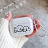 Cartoon Matchman Soft Silicone Case for Apple Airpods 2 1 Earphone Cases With Hook For Airpod Pro 3 Pro2 Clear Protective Covers