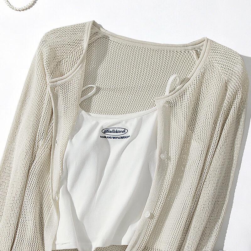 Women's Hollow-out Knit Cardigan
