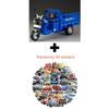 1:15 Alloy Tricycle Models Diecast Cars Toys Wheels Turned Baffle Can Lowered Rear Wheel Return Force Motorcycle for Friend Gift