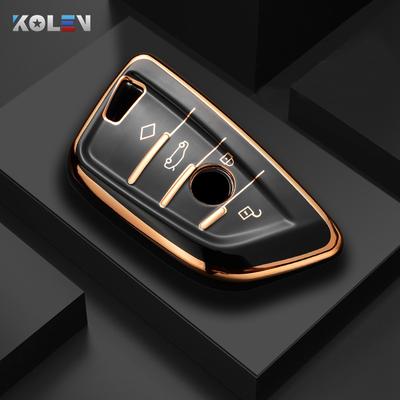 Fashion Tpu Car Remote Key Case Cover Shell Fob For Bmw X1 X3 X5 X6 X7 1 3 5 6 7 Series G20 G30 G11 F15 F16 G01 G02 F48 Keyless