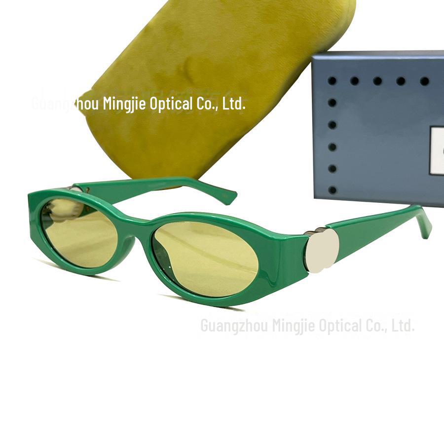 Luxury European & American Fashion Cat Eye Sunglasses for Men & Women - Style 1660
