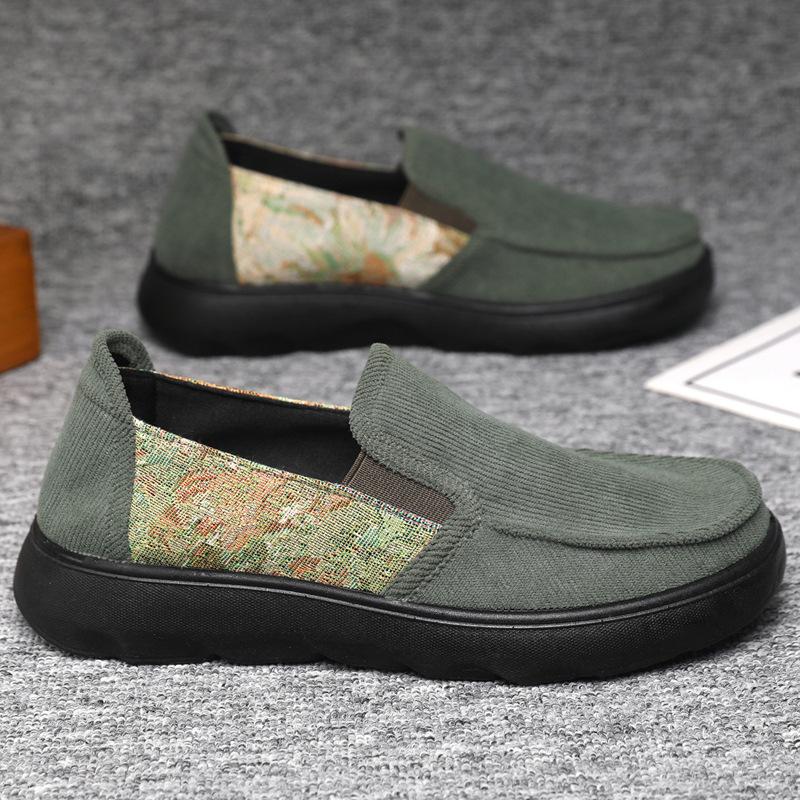

Spring and summer cloth shoes men s shoes breathable shoes casual soft sole non-slip ultra-light cloth shoes men 44