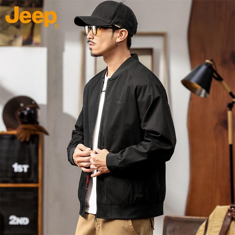 Jeep Men's Casual Baseball Jacket
