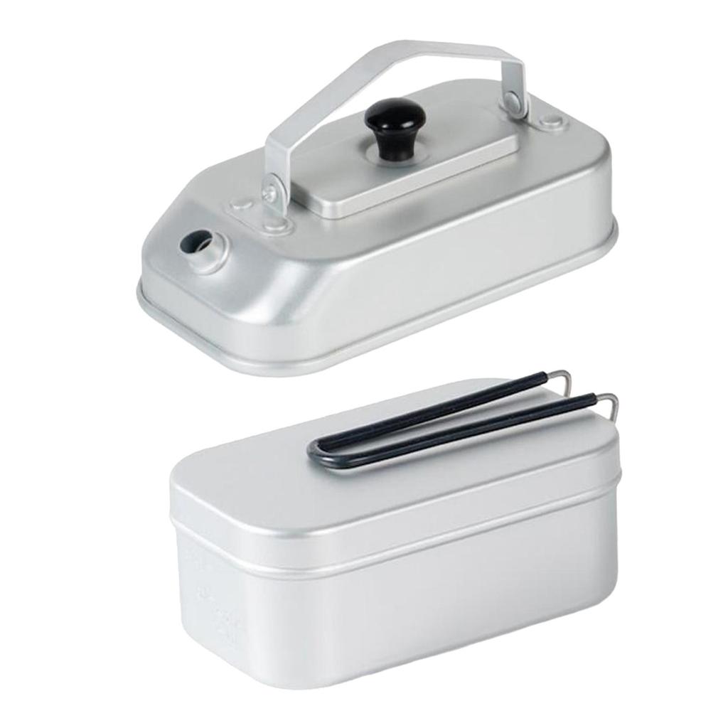 Camping Kettle, Small Quick Heating Aluminum Alloy Coffee Pot, 0.2L Teapot for