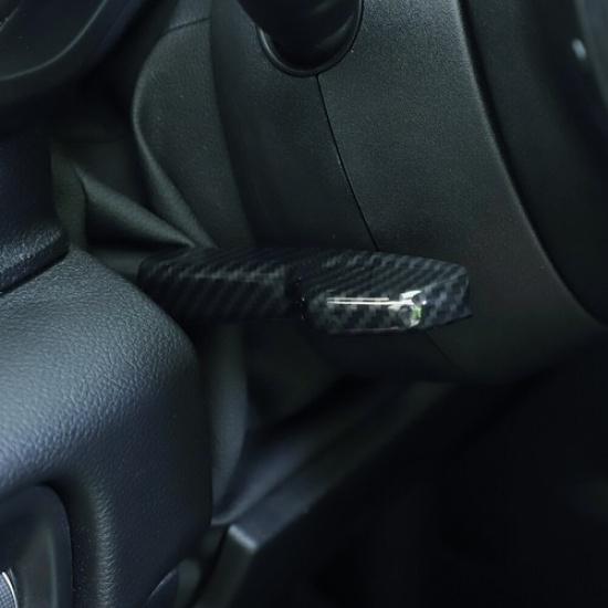 Steering Wheel Adjustment Switch Cover Trim For Dodge RAM 1500 2018+Carbon Fiber