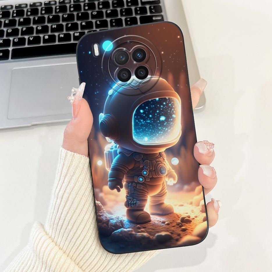 For Huawei Nova 8i Case Honor 50 Lite NTN-L22 Luxury Candy Painted Cover Soft TPU Phone Case For Honor 50 Lite Nova8i Back Cover