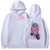 Japanese Anime DANDADAN Jiji X Evil Eye Hoodie Unisex Clothing Fashion Pullover Sweatshirt Vintage Long Sleeve Fleece Hooded