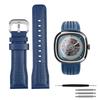 Weiche Armbanduhr aus echtem Leder mit Herren-Wasserdicht Für sieben am Freitag T1/01 T3/01 T2/01 Armband Rindsleder Uhrenarmband 26mm