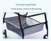 Multifunctional Lightweight Foldable Baby Stroller with High Landscape Design